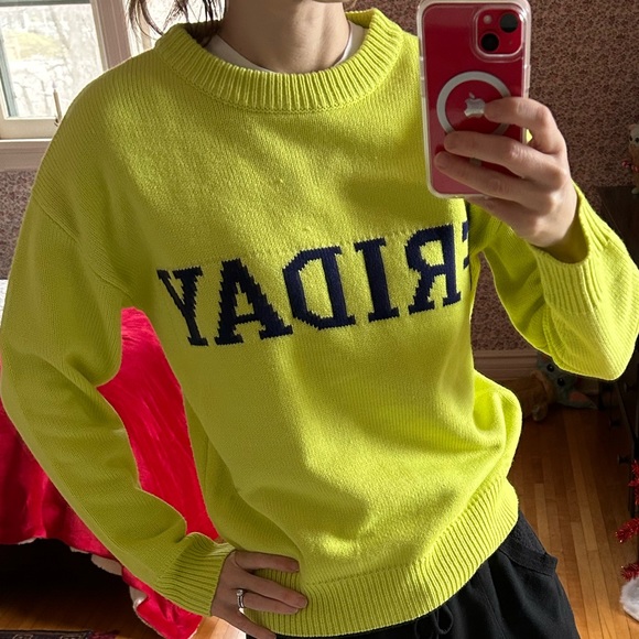 English Factory Days of the Week Sweater - Picture 1 of 4